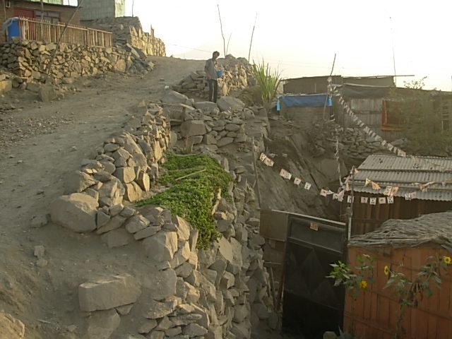 Asentamiento antes de la construción